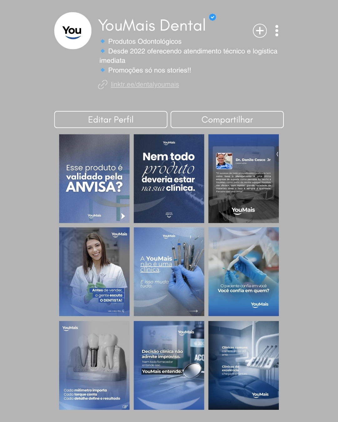 Modelo template feed